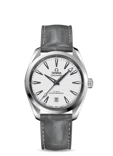 Omega Seamaster Aqua Terra 150M Master Chronometer 38 Stainless Steel / Silver / Alligator